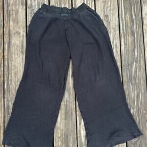 SET Active Black Waffle Knit Pants